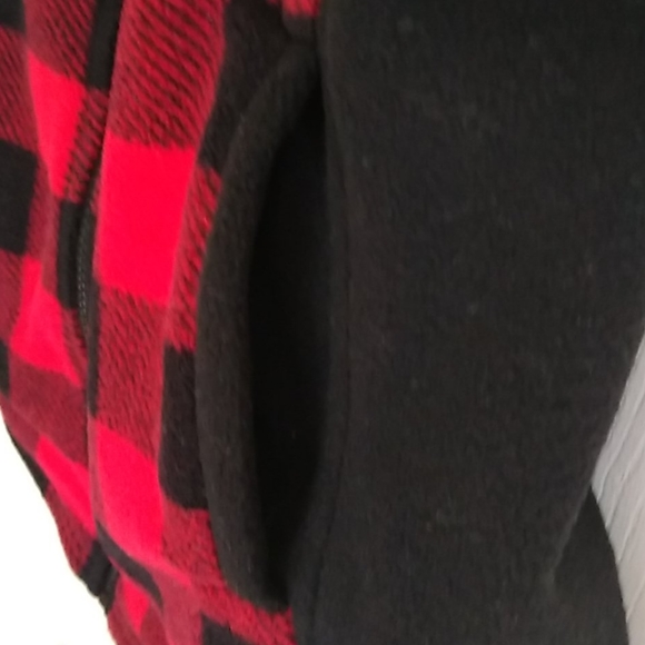 Chaps buffalo check flannel vest size PL - Picture 7 of 10